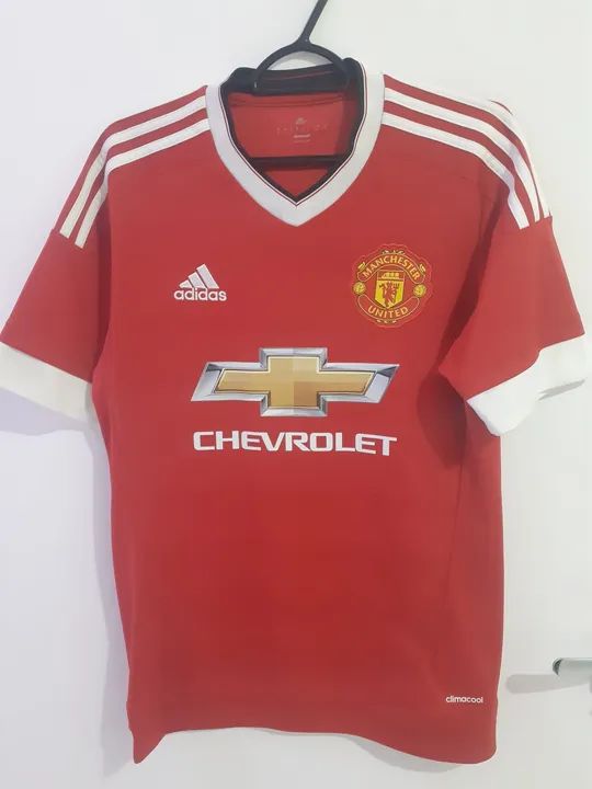 Camisa Adidas Manchester United 2015-16 Home TAM G