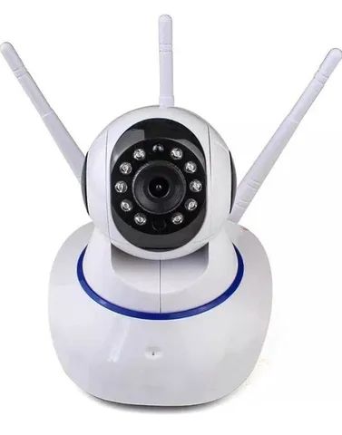 Câmera Segurança 3 Antenas Wifi 4ª Geração 1080p 360° Yoosee - Foto 3