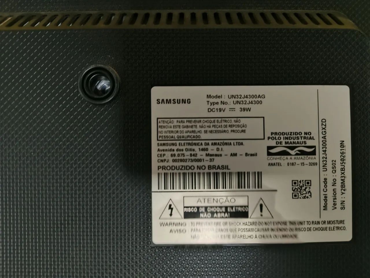 TV Samsung 32 polegadas com tela quebrada - Foto 3