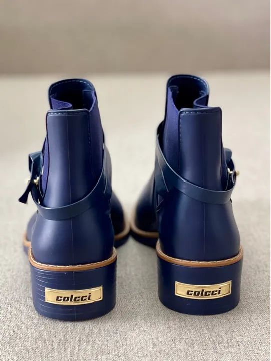 Bota azul shops colcci