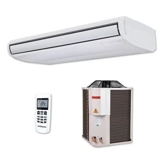 Piso teto Hitachi Evap+Cond 60k btu/h