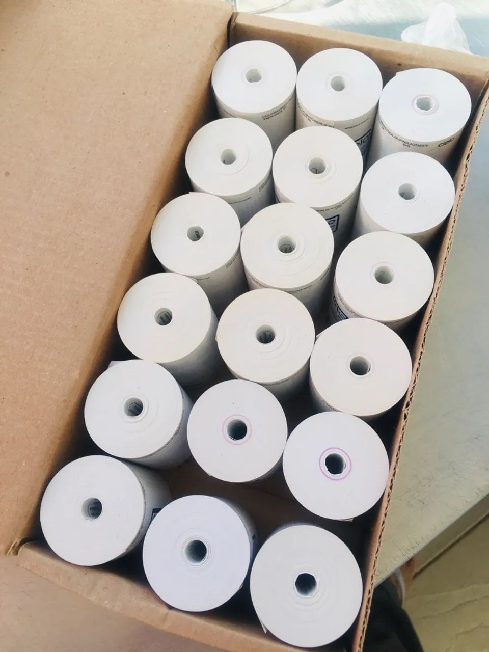 20 Bobinas 58 mm Impressora de Cupom  - Foto 2