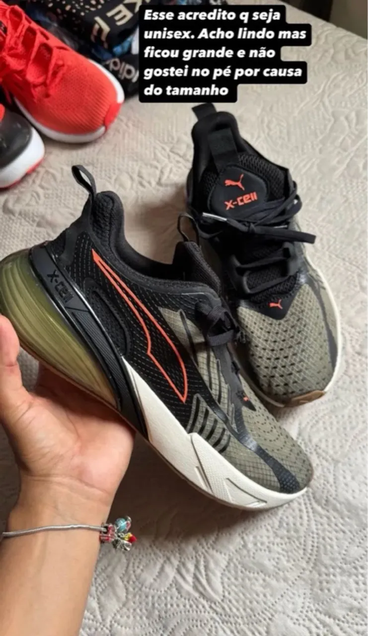 Tênis Puma X-Cell - Lindo, mas ficou grande
