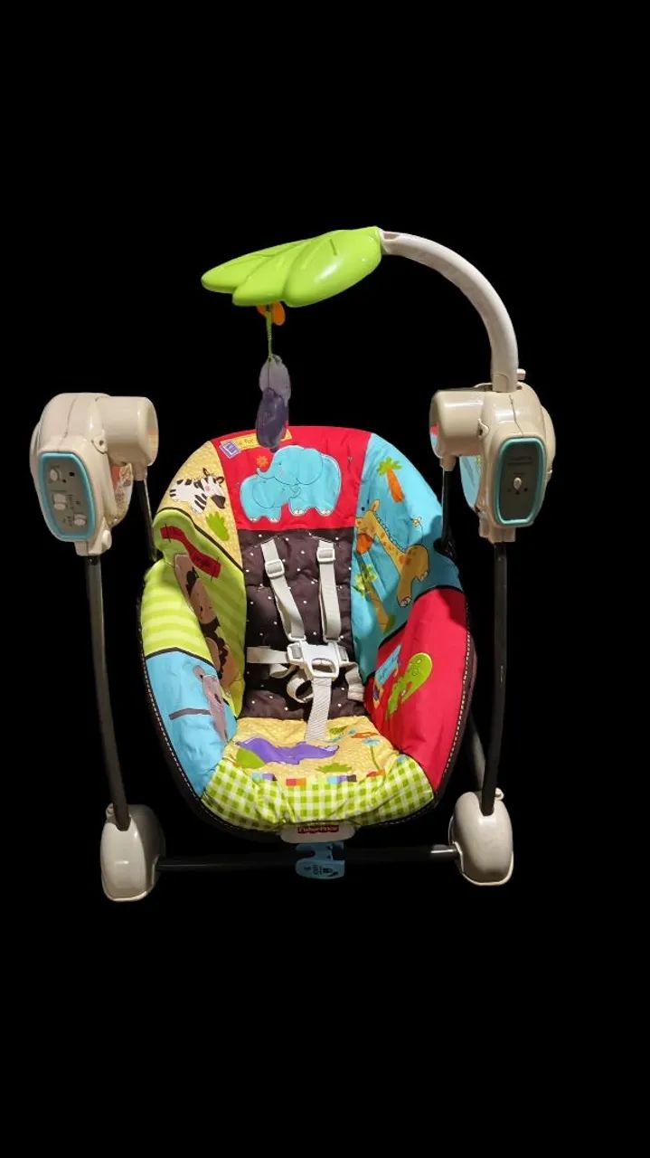 Cadeirinha Fischer, elétrica , balanço,vibro e musical