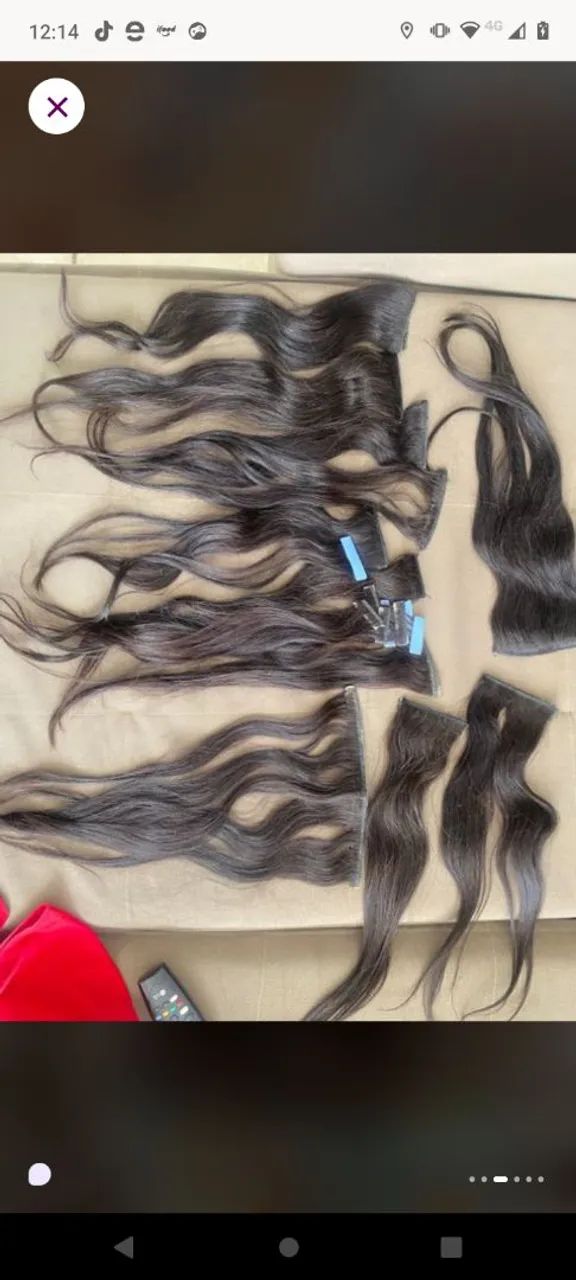 Cabelo humano brasileiro do sul  - Foto 5