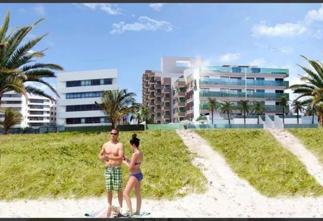 Apartamento 3 quartos pé na areia Cabedelo - Foto 4