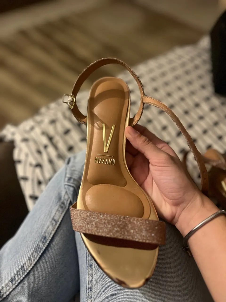 Sandália Vizzano Rose com Glitter