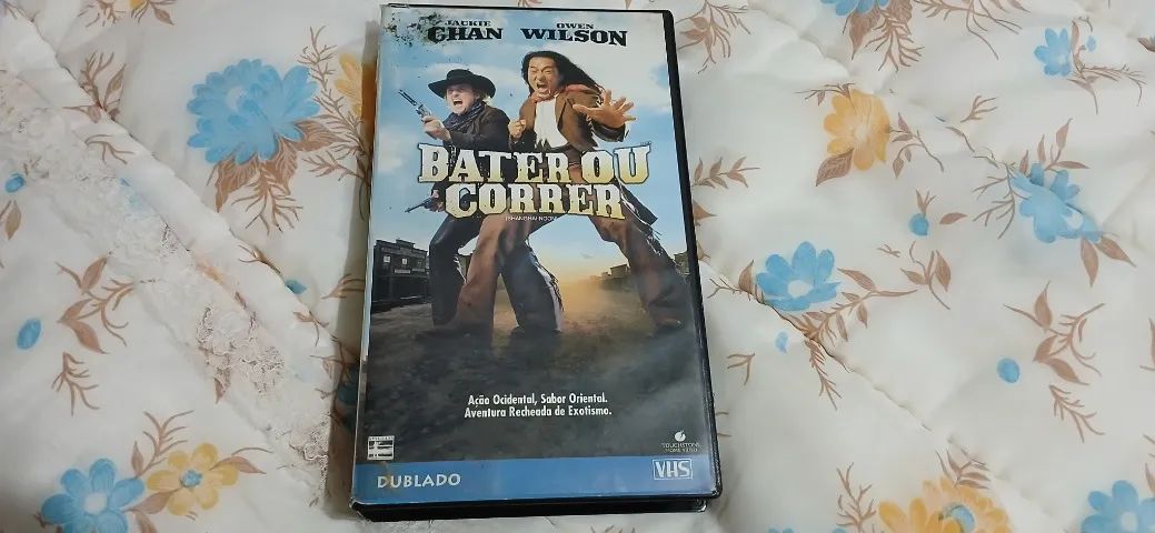 Filme Vhs Jackie Chan Bater Ou Correr Dublado
