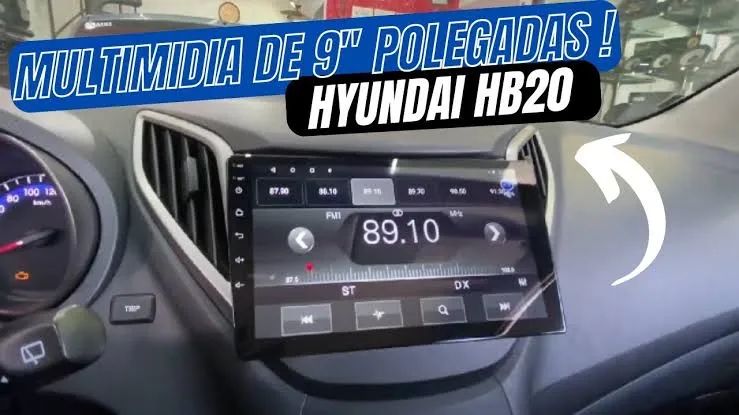 Multimídia hb20 4gb+ 64gb já instalada