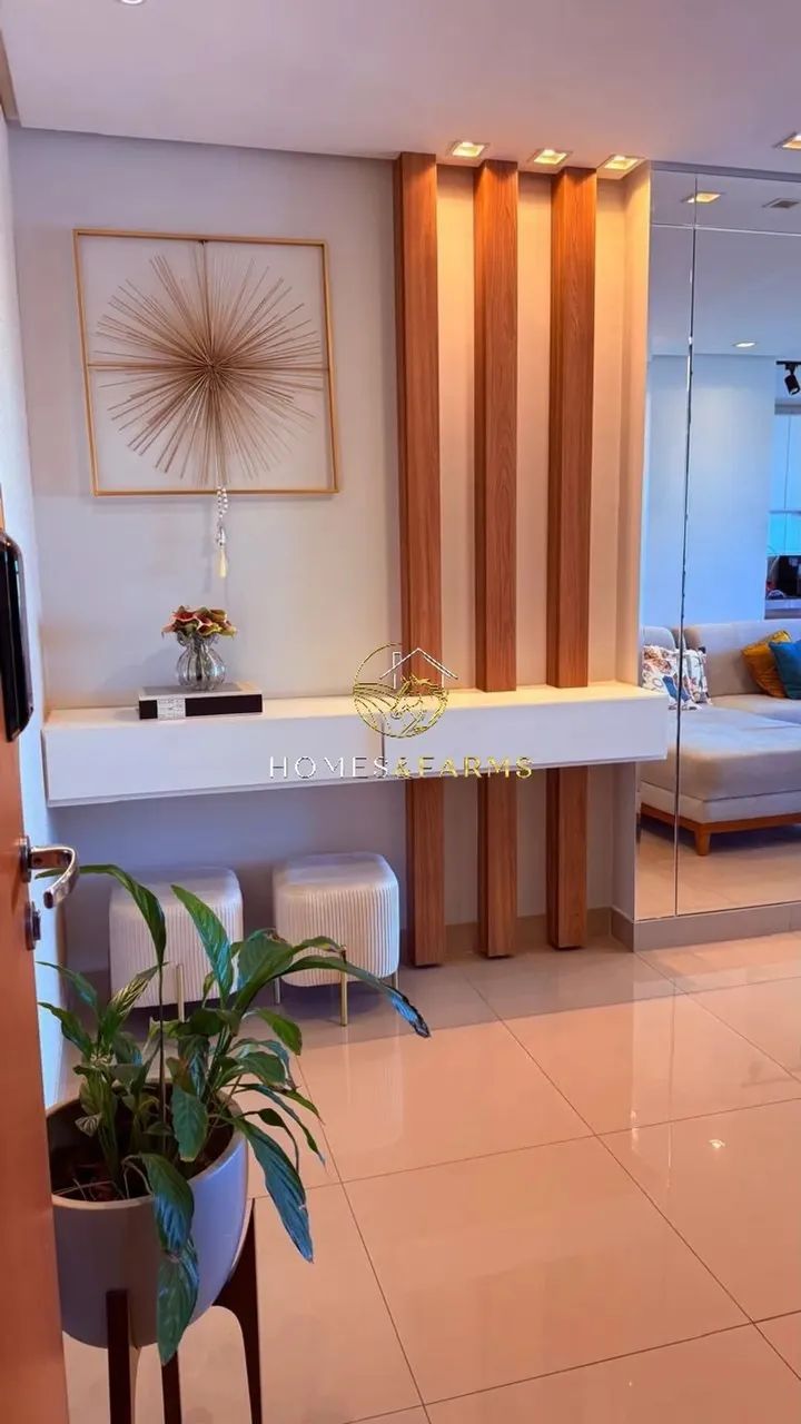 BELÍSSIMO APARTAMENTO DE 3/4 A VENDA NO VARANDA DO PARQUE - JARDIM ATLÂNTICO GO - Foto 3