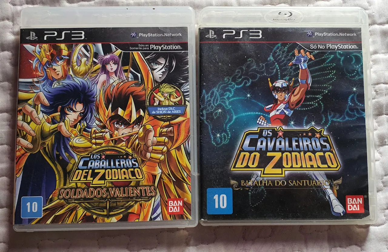 Cavaleiros do Zodíaco PS3 - Soldados Valientes e Batalha do Santuário