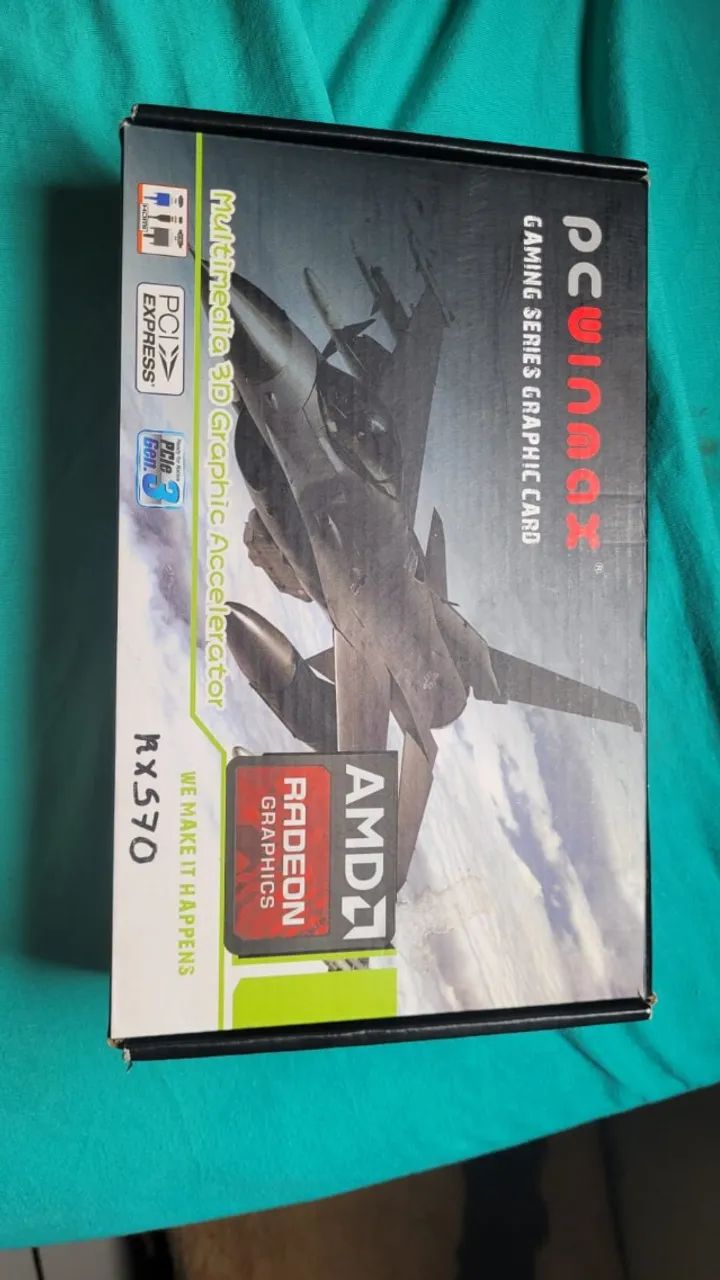 PLACA DE VIDEO RX570 4GB - Foto 5