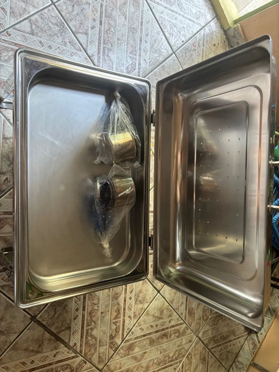 Rechaud em Aço Inox