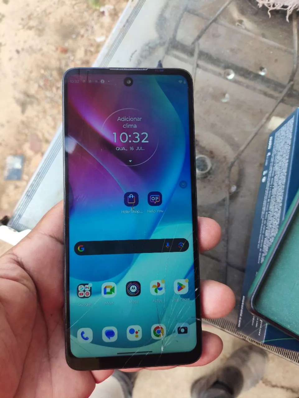 Motorola moto G60s 128gb 6gb ram c/ trinco