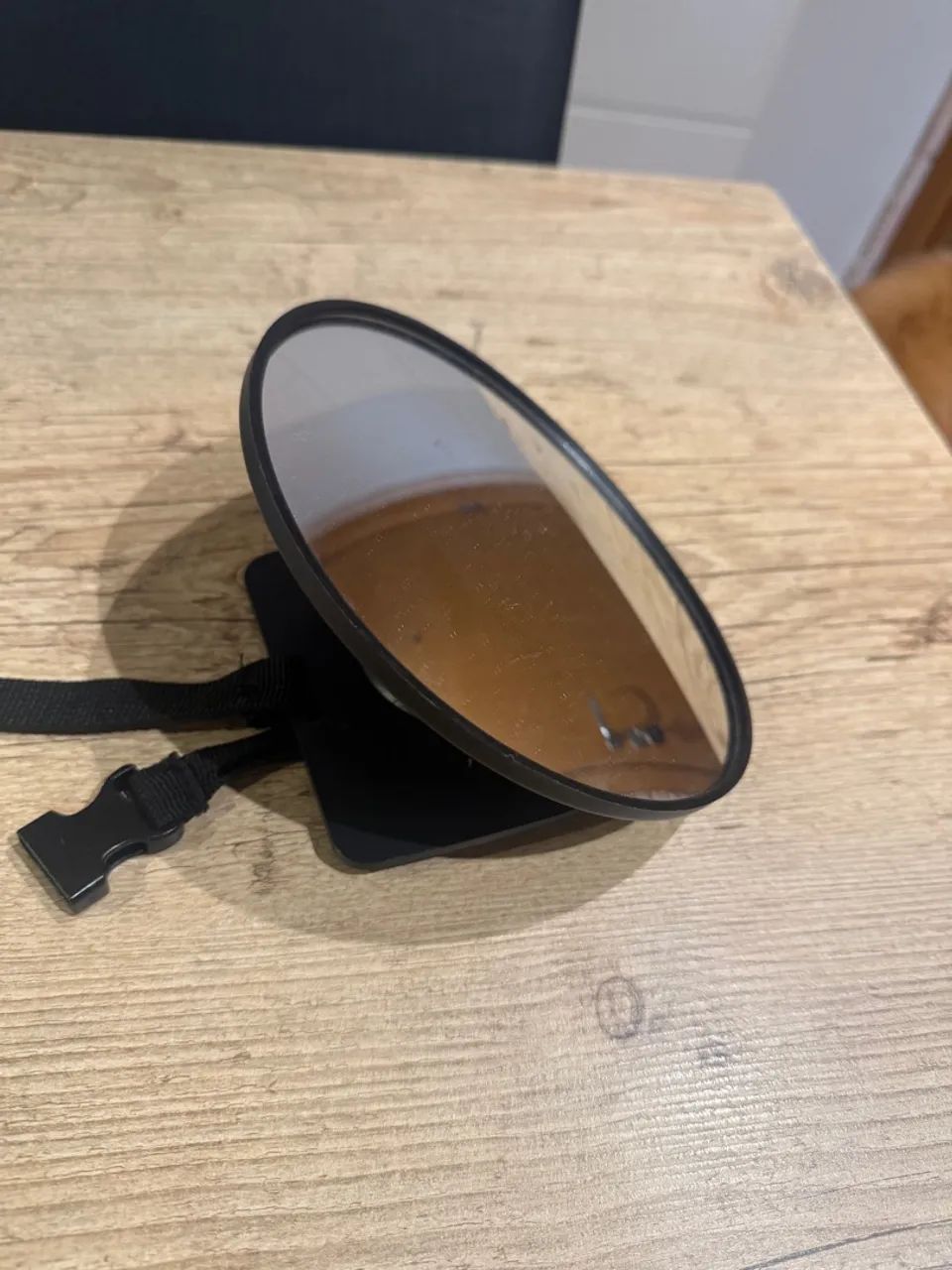 Espelho Retrovisor para Banco Traseiro Carro Preto, BUBA