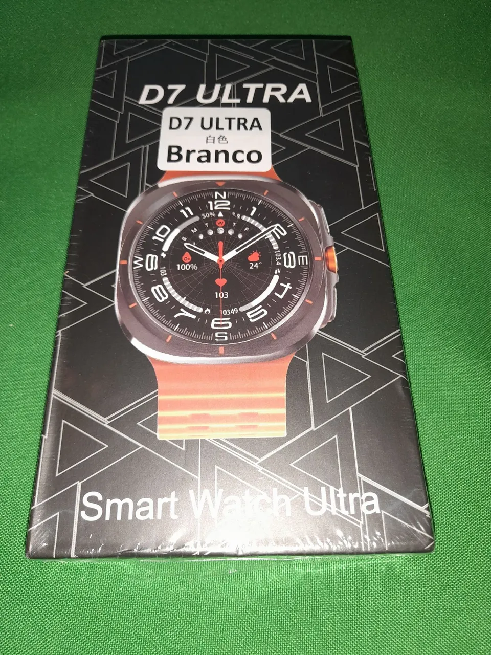 Smartwatch D7 Ultra Branco