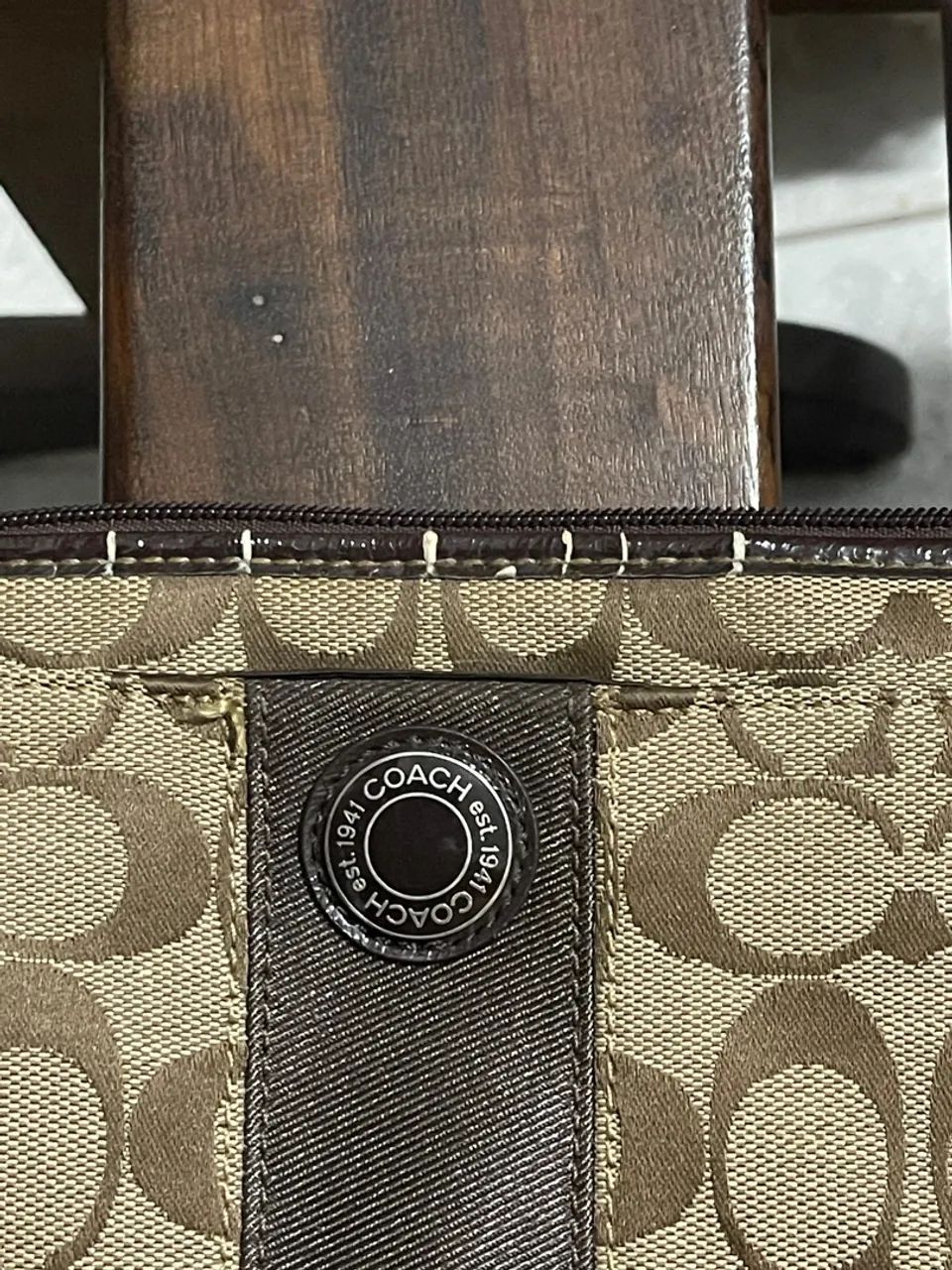 Bolsa  Coach Original - Marrom - Foto 3