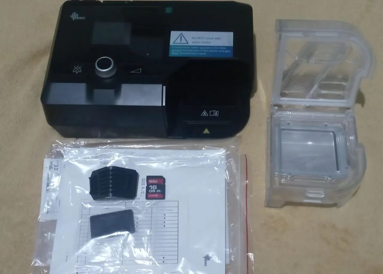 Bmc G2s Cpap Automatico Apneia Do Sono<br><br>Humidificador+mascara - Foto 3