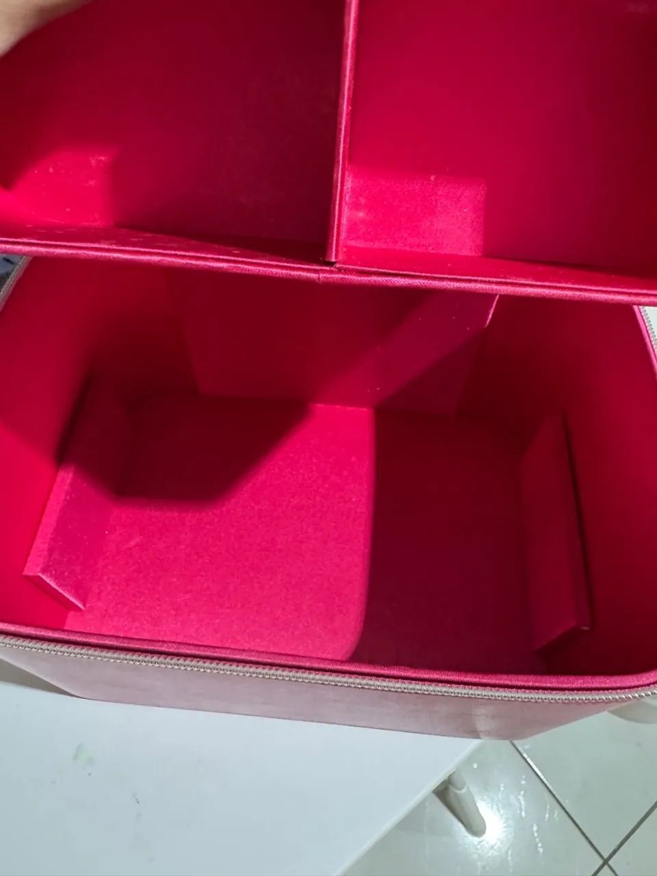 Maleta de Maquiagem Niina Secrets Rosa - Foto 2