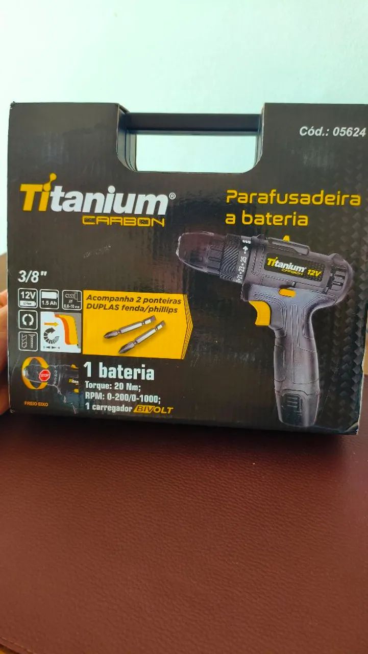 Parafusadeira Titanium Carbon 65193313510401121