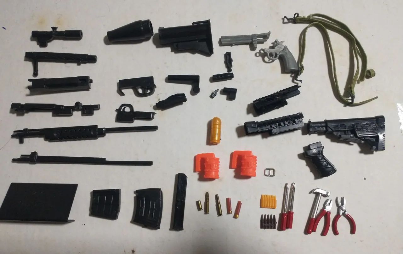 Mini peças figuras ação 1/6 
