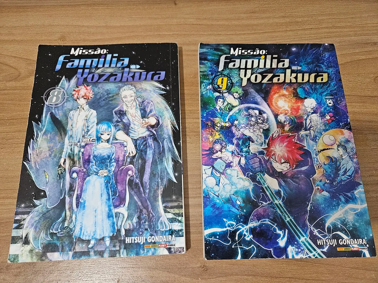 Mangá Missão: Família Yozakura - Volumes 8 e 9