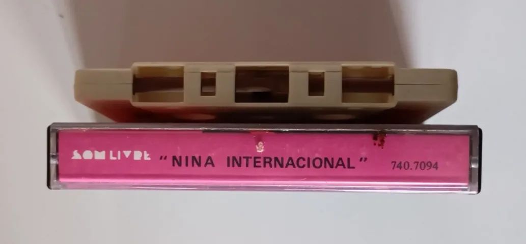Fita Cassete K7 Novela Nina Internacional - Foto 3