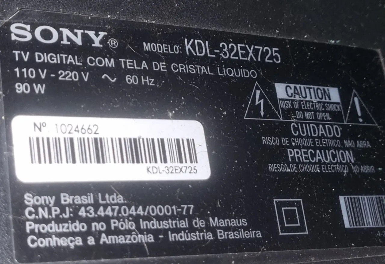 TV Sony KDL-32EX725 32 polegadas