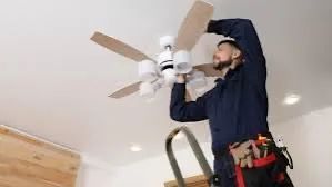 INSTALAÇÃO VENTILADOR TETO - Foto 2