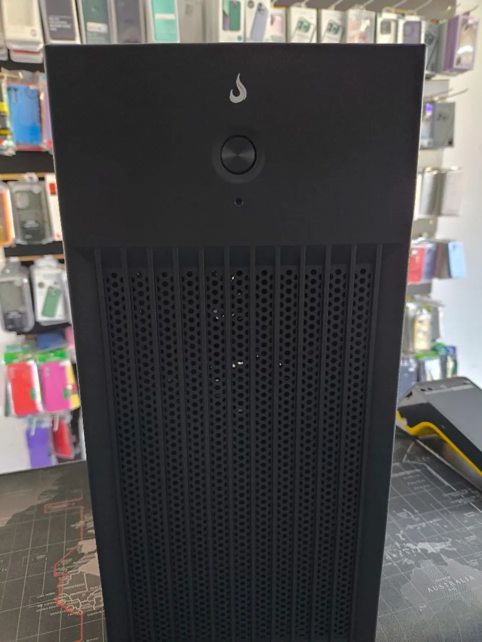 Gabinete Core i3 SSD 120gb Memória DDR3 8GB CPU completa Windows 10 