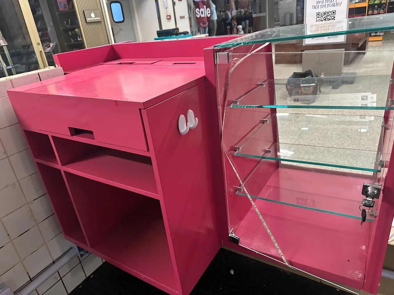 OPORTUNIDADE - Estrutura quiosque completa com vitrines para Comércio 9m2  - Foto 4