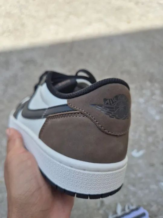 Nike Air Jordan 1 Low - Preto e Branco - Foto 3