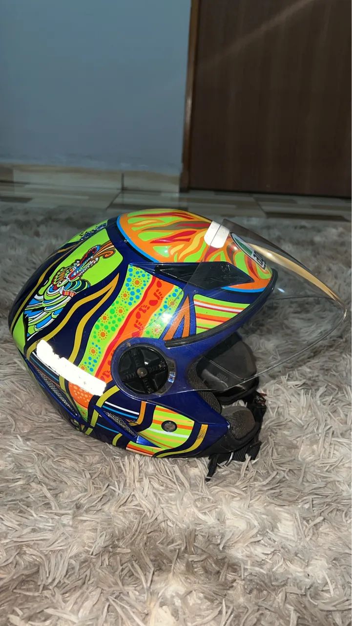 Capacete AGV Blade Five Continents Peças para motos Serrana