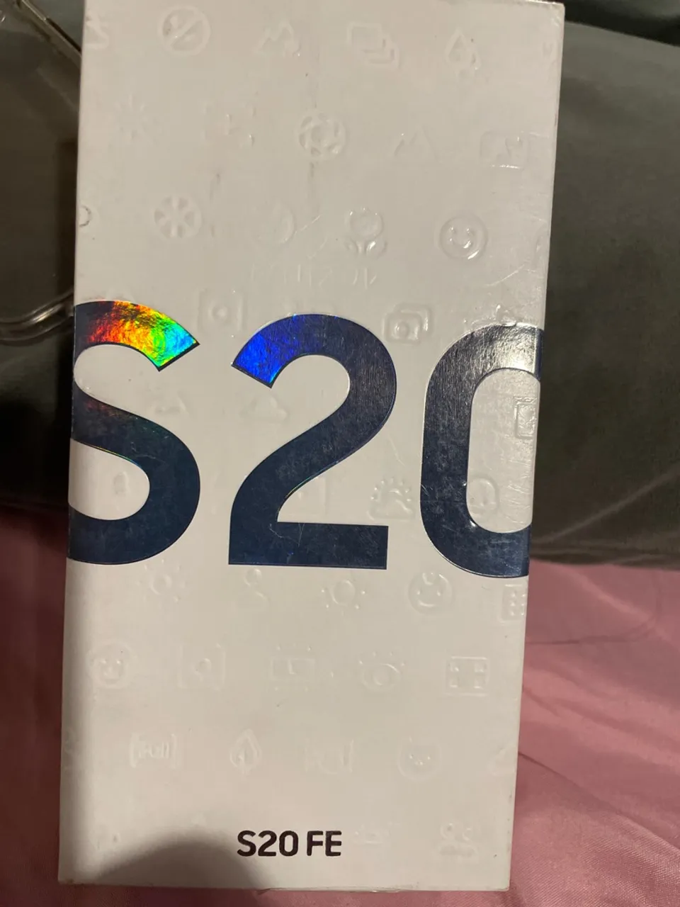 Samsung S20 novo na caixa