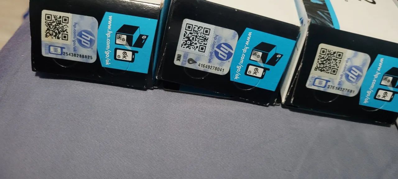 Cartuchos de tinta HP originais para impressoras