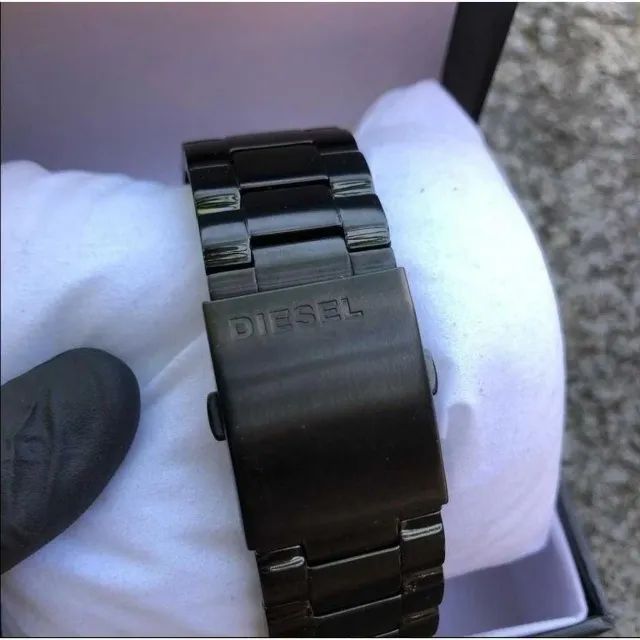 Relógio Diesel Vidro Camaleão Premium + Caixa Diesel - Foto 5