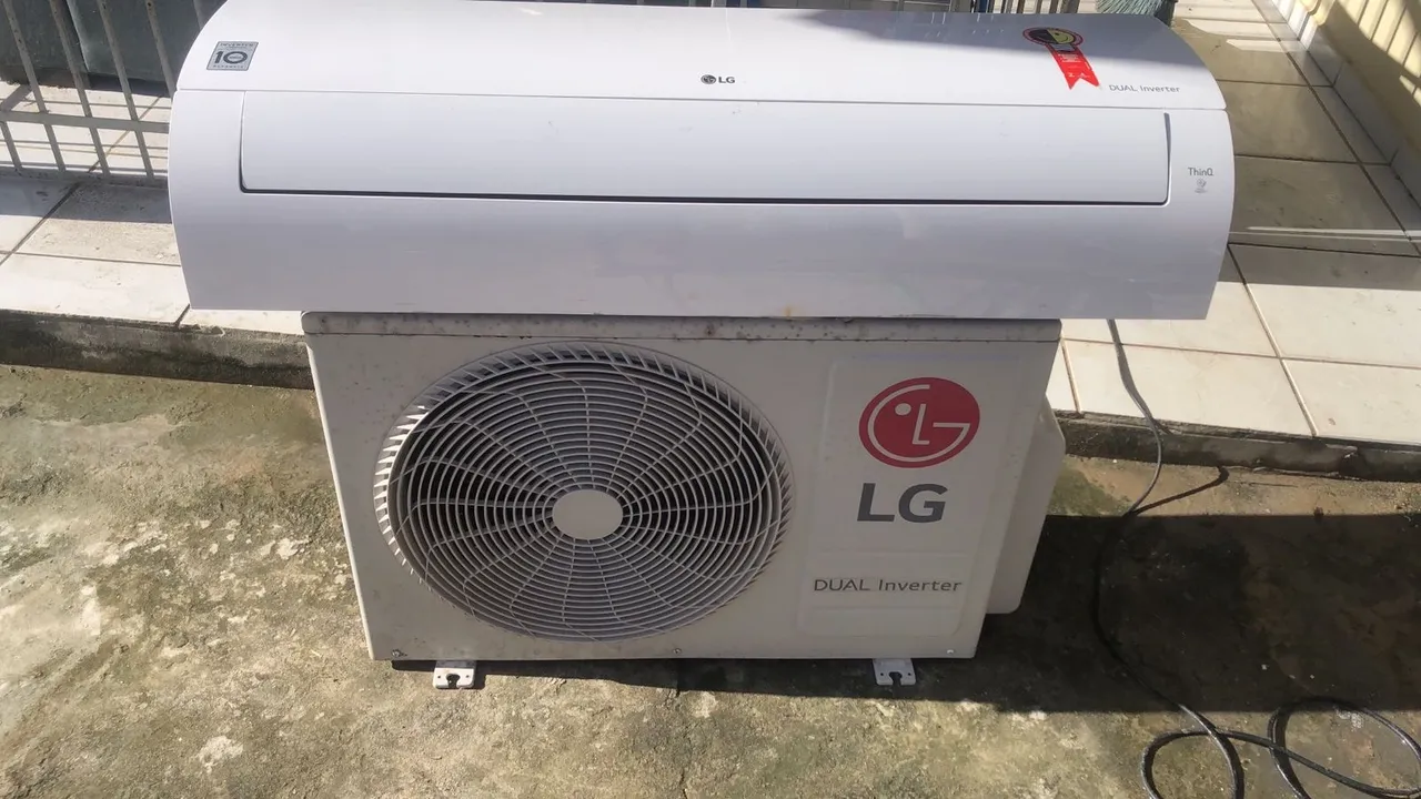Ar condicionado LG Dual Inverter - Perfeito!