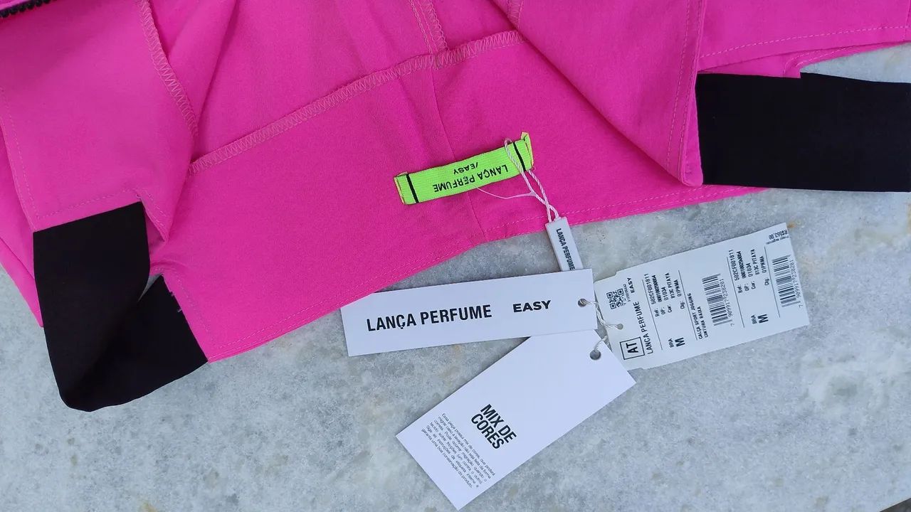 Calça Jogging Com Inscrição Lança Perfume M nscrição  - Foto 3