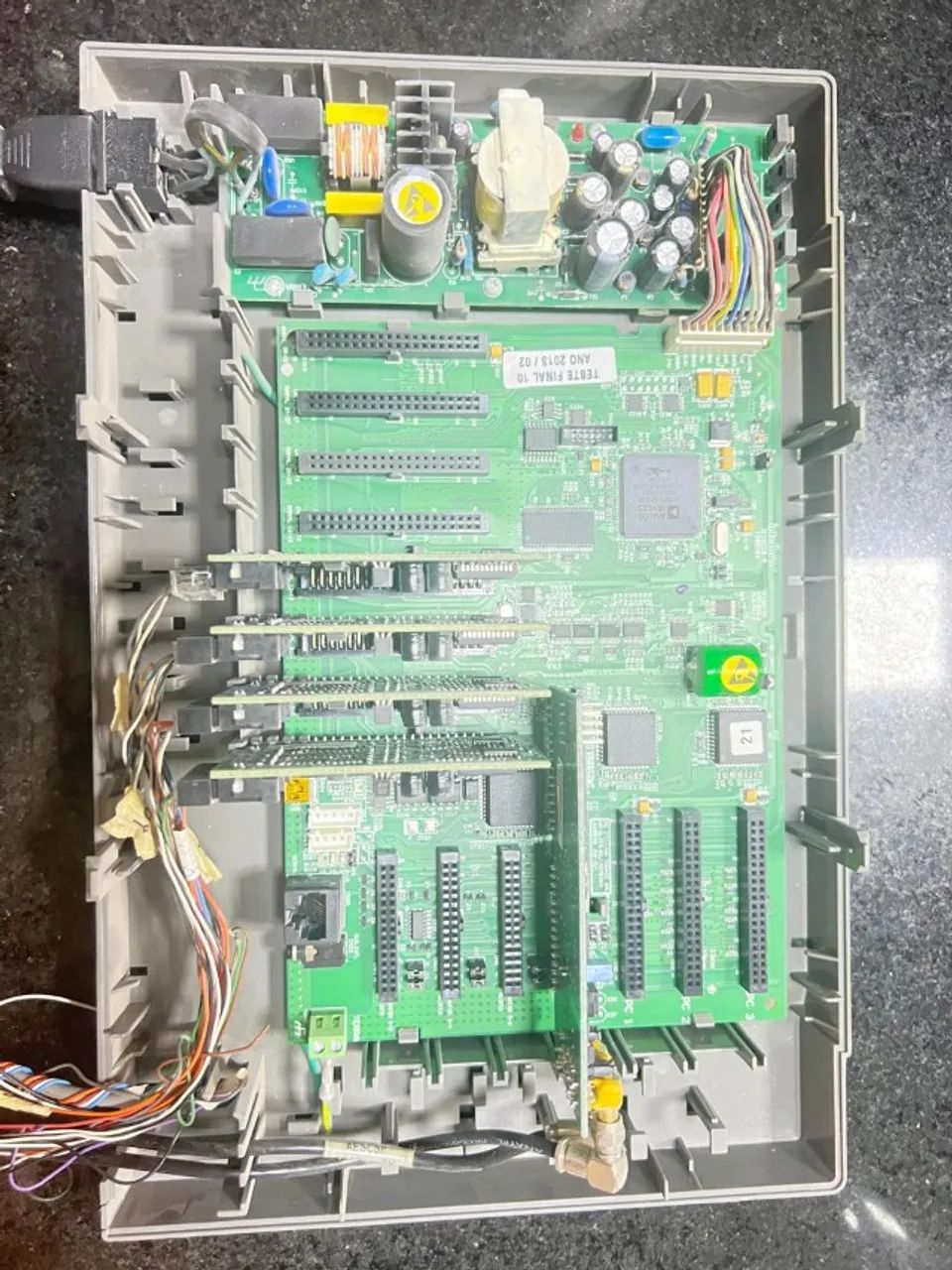 Central telefonica intelbras impacta 68, c/4 placas de ramais - Foto 4