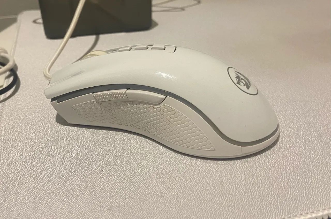 Mouse Gamer Redragon King Cobra 2 Lunar White 24000 Dpi - Foto 3