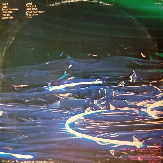 Disco de Vinil LP Rita Lee e Roberto de Carvalho 1980 - Foto 3