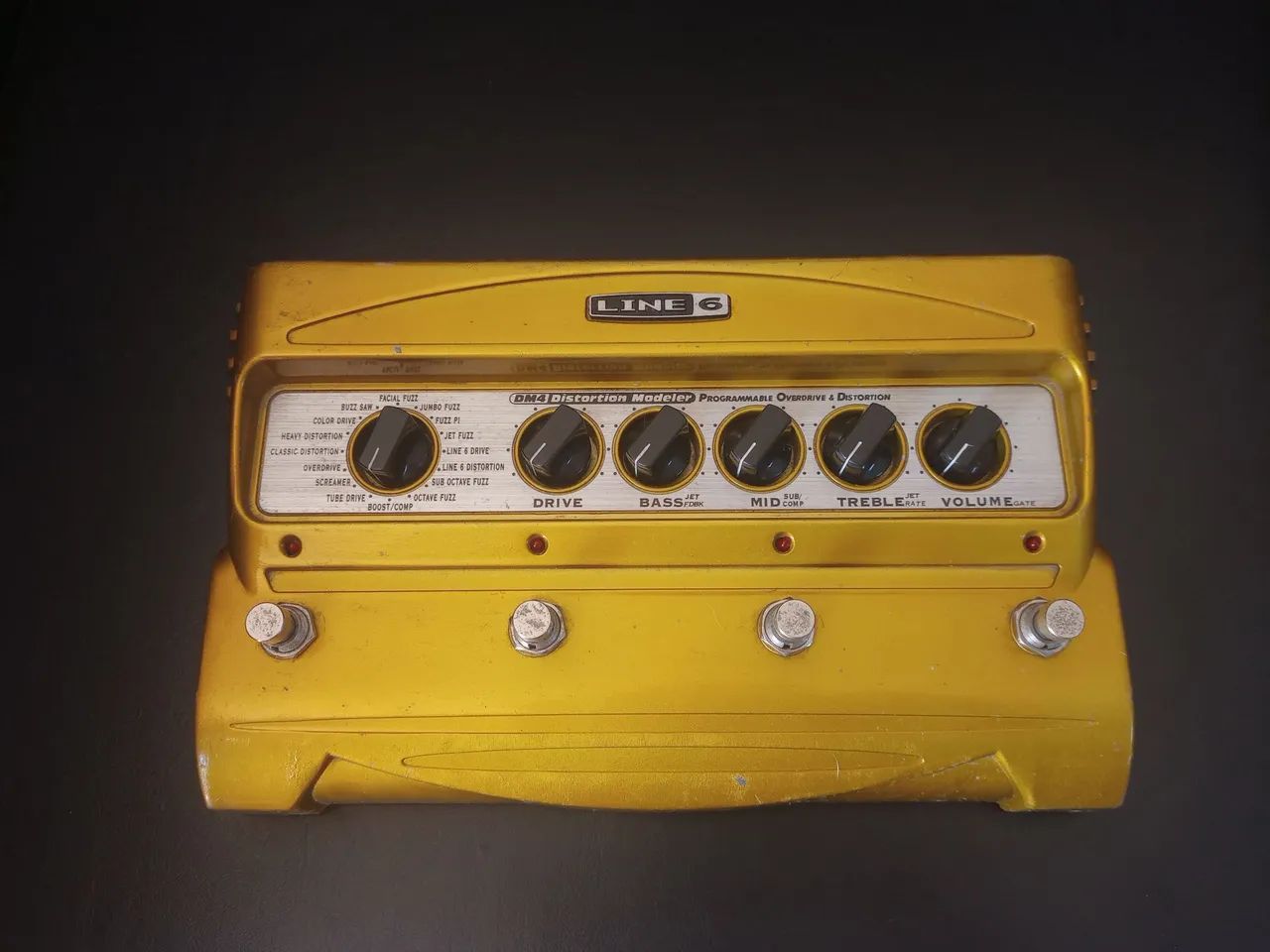 Pedal Line 6 DM4 Distortion Modeler (YAMAHA) - Instrumentos