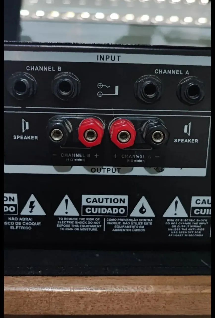 Amplificador Mark Audio MK 4800 - Foto 5