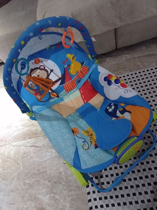 Cadeirinha de Balanço Infantil - Diversão e Segurança para o Bebê! - Foto 3