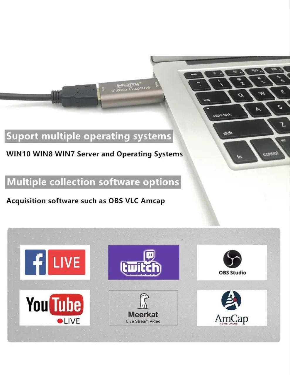 HDMI Video Capture Card64363328493441122