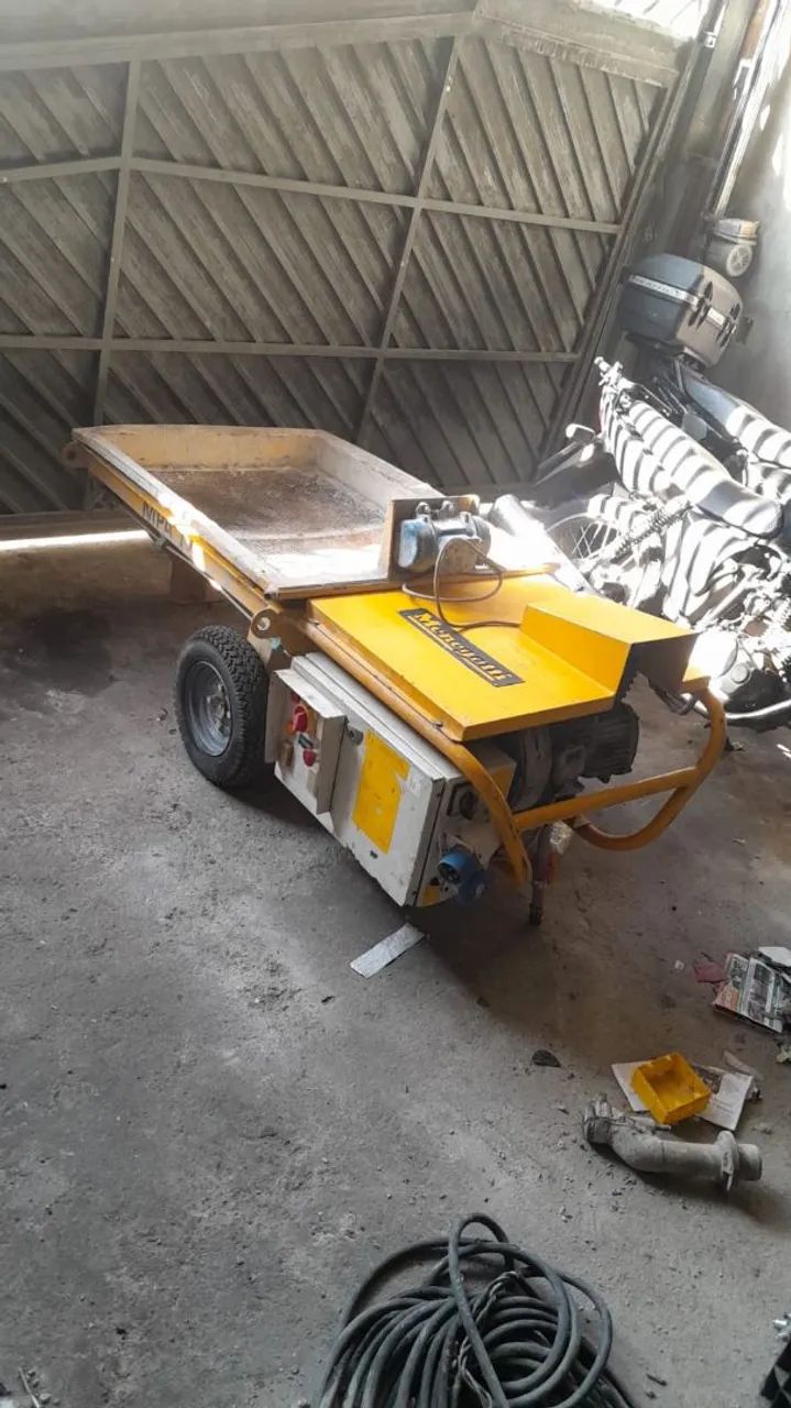 maquina de projeção para reboco excelente estado  - Foto 3