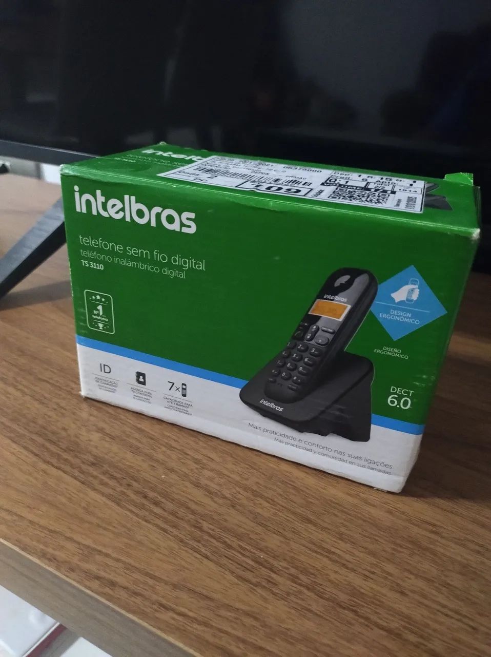 Telefone Sem Fio Digital (DECT) 6.0 Intelbras - Foto 2