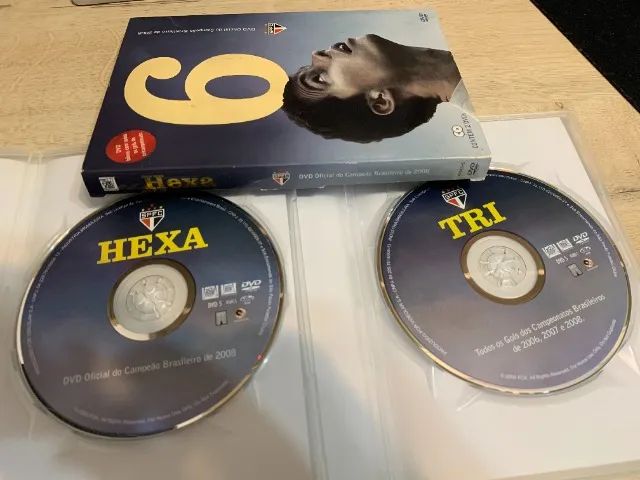 DVD São Paulo Futebol Clube Documentário Hexa Brasileiro 2008 | Usado bom estado - Foto 5