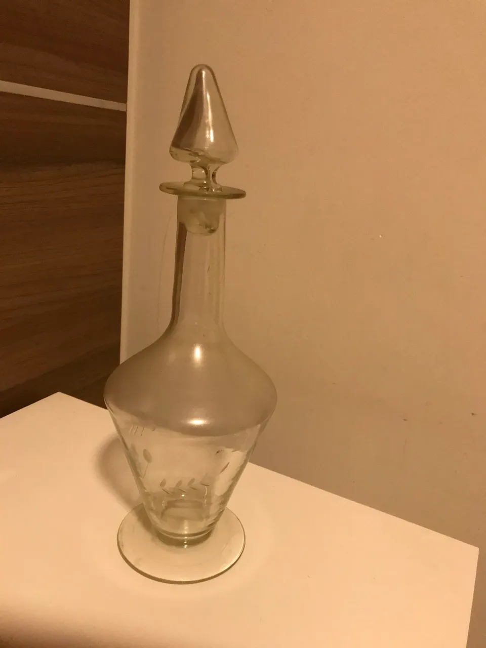 Licoreira de cristal