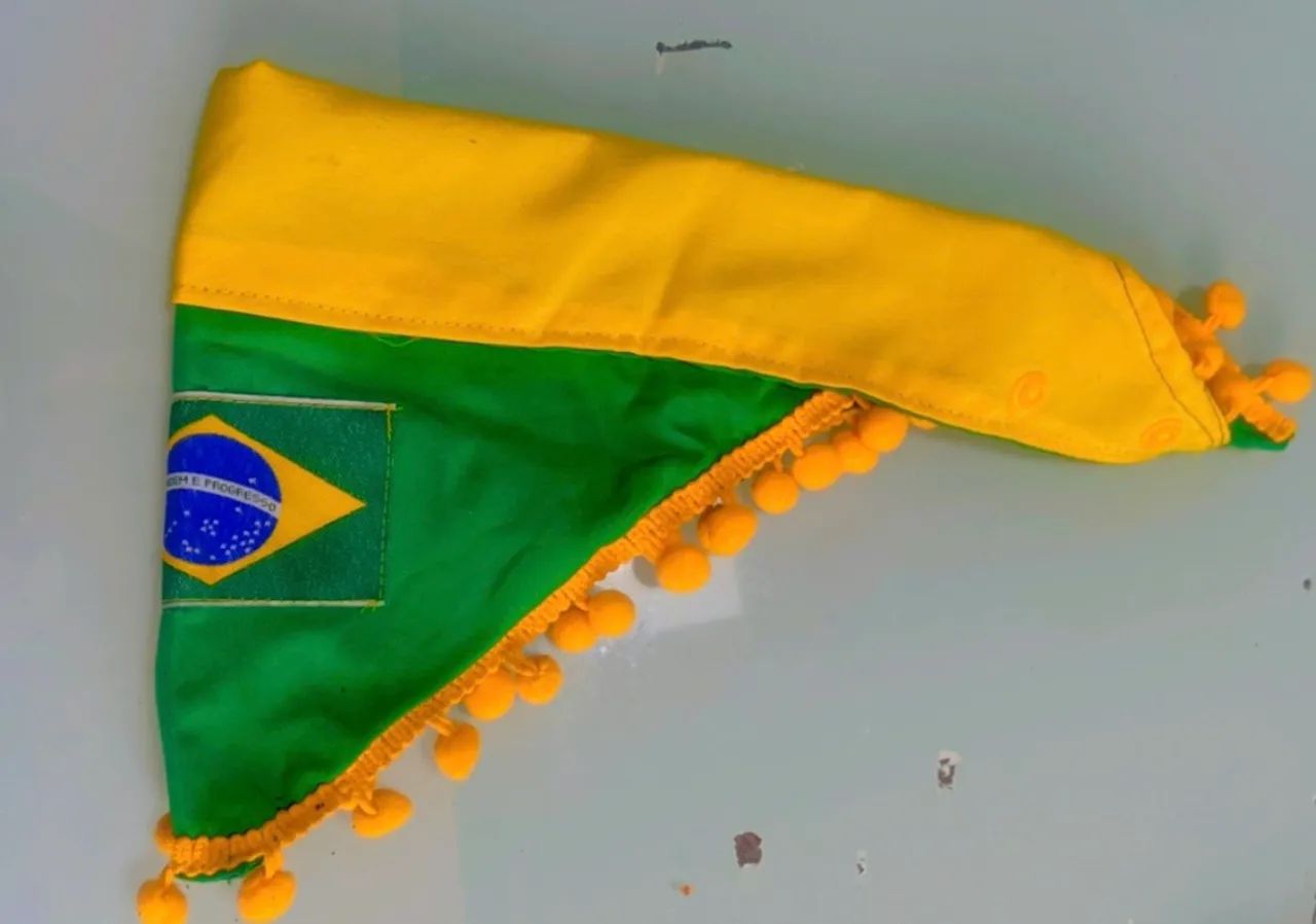 Bandana Brasil para Cães - Foto 3
